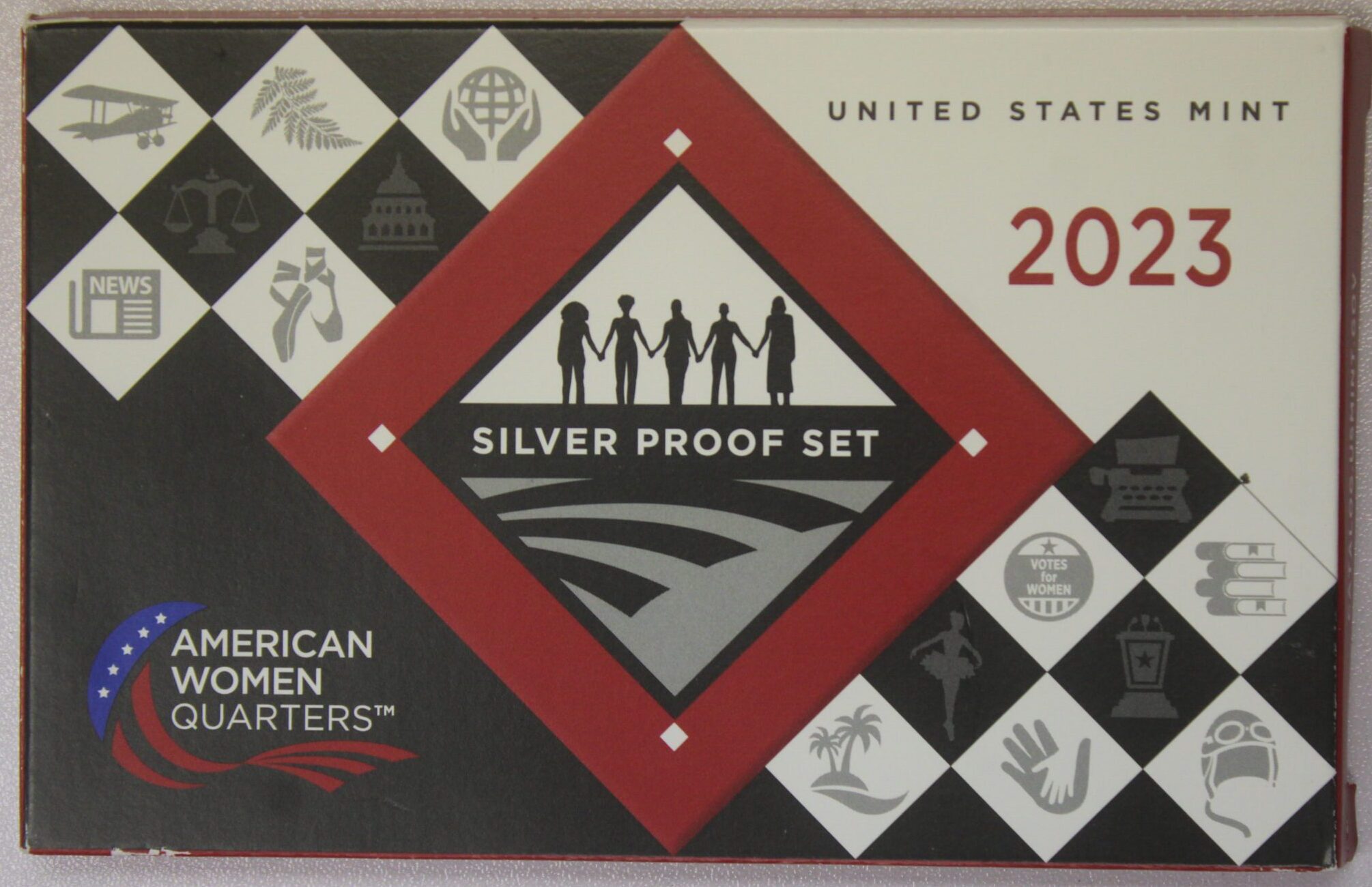 AUCTION- 2023 American Women Quarters Silver Proof Set OGP