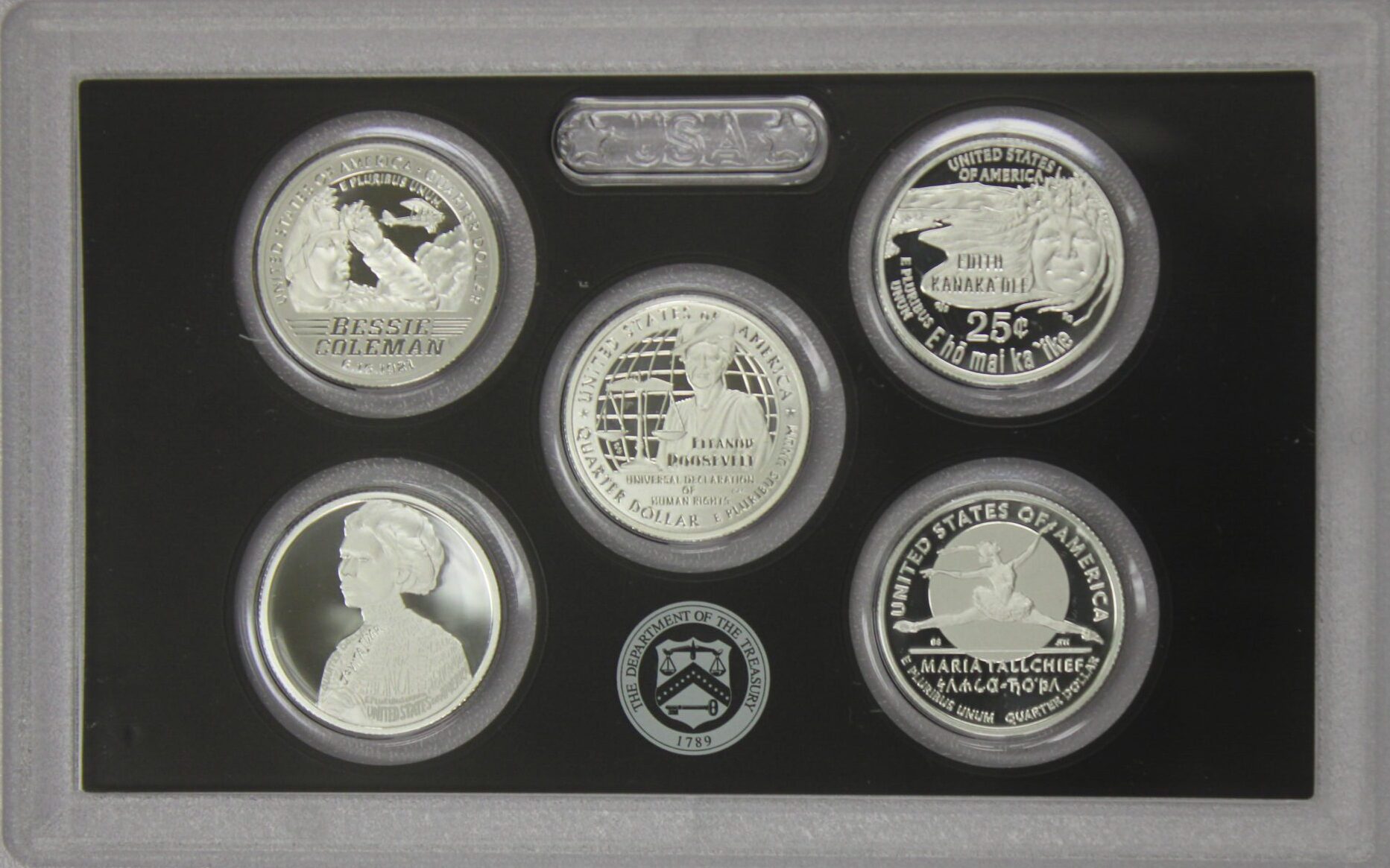 AUCTION- 2023 American Women Quarters Silver Proof Set OGP - Image 3