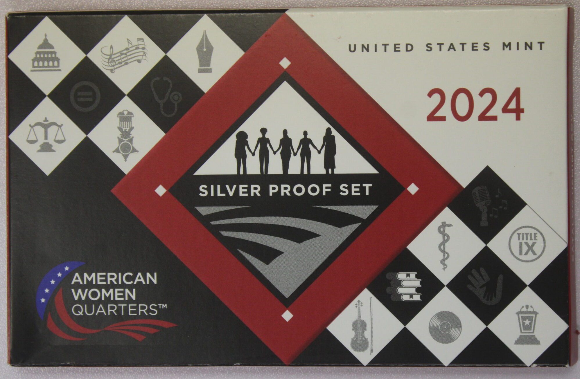 AUCTION- 2024 American Women Quarters Silver Proof Set OGP