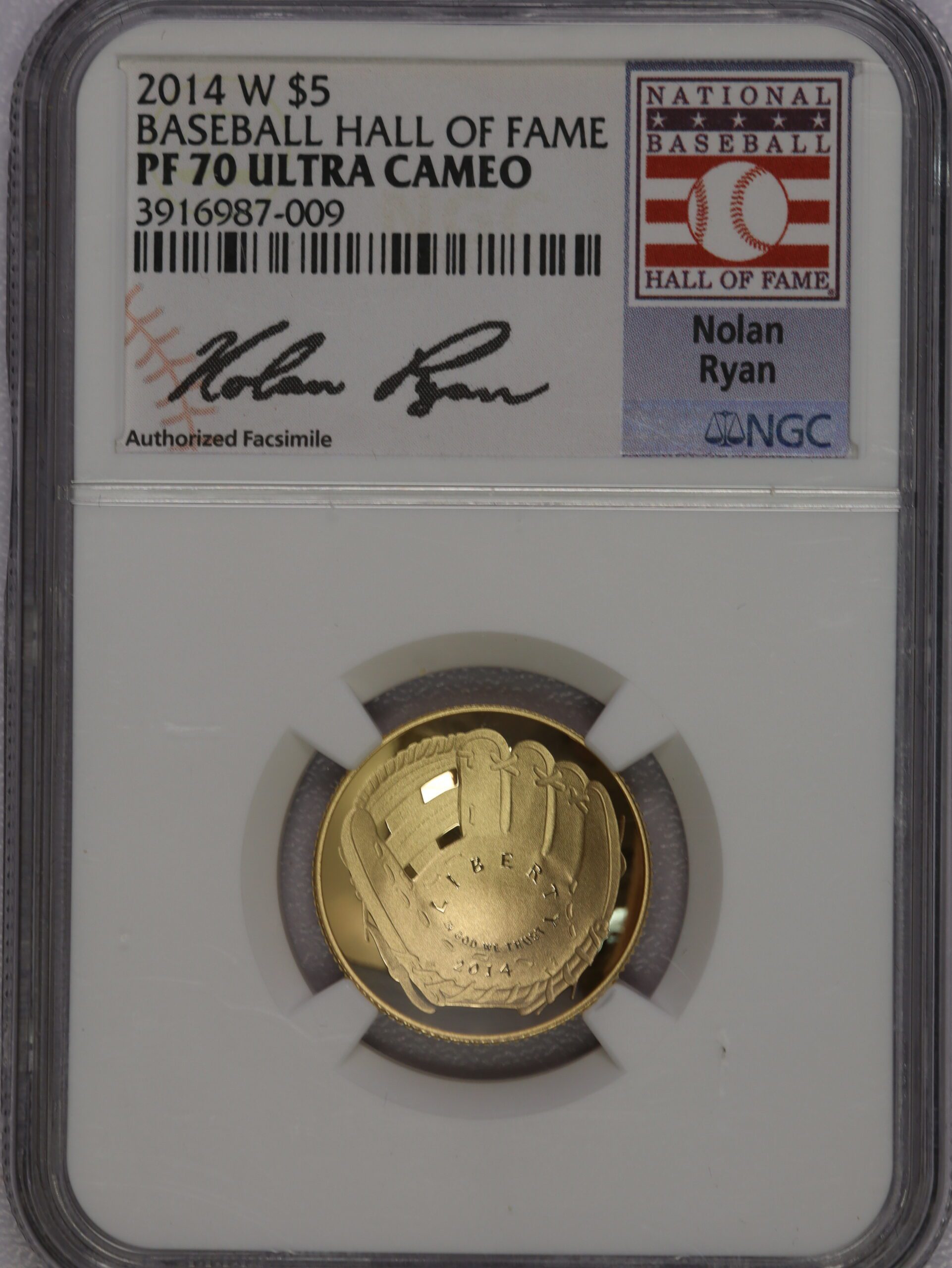 コレクション National Baseball Hall Gold Coin US Mint Baseball