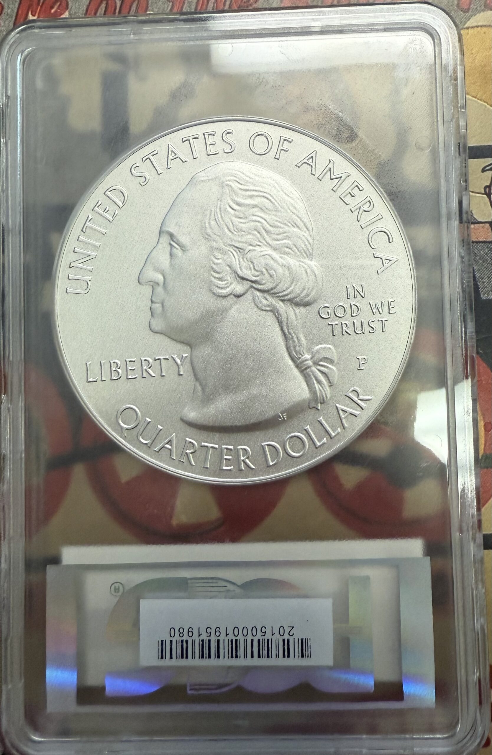 2017 P Fredrick Douglas 5 Oz .999 Silver Quarter SP70 PCGS