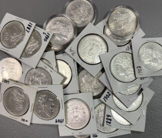 1879 to 1904 Morgan Dollar Random Date & Mint AU Cleaned