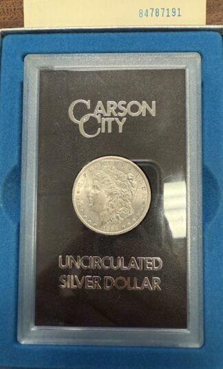 1884 CC GSA Morgan Dollar - Carson City Mint - OGP
