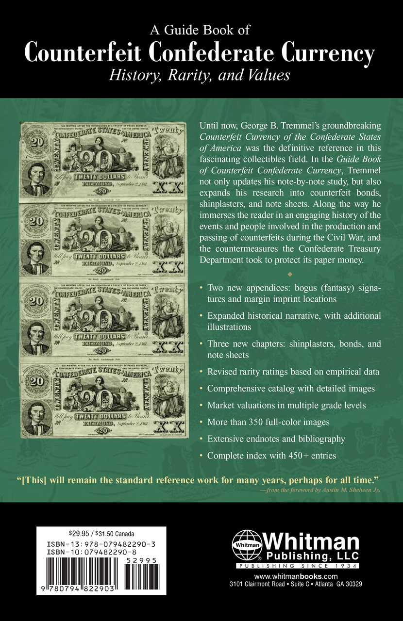 Red Book Series: A Guide Book of Counterfeit Confederate Currency - Image 2