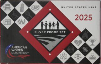2025 Silver Proof American Women Quarter Set OGP