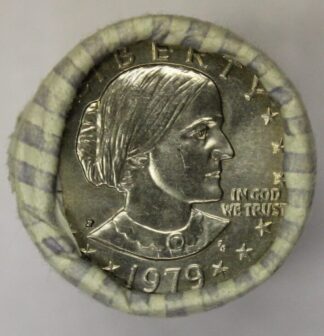 AUCTION-   1979 Susan B Anthony Dollars Original Roll of 25 From the Federal Reserve