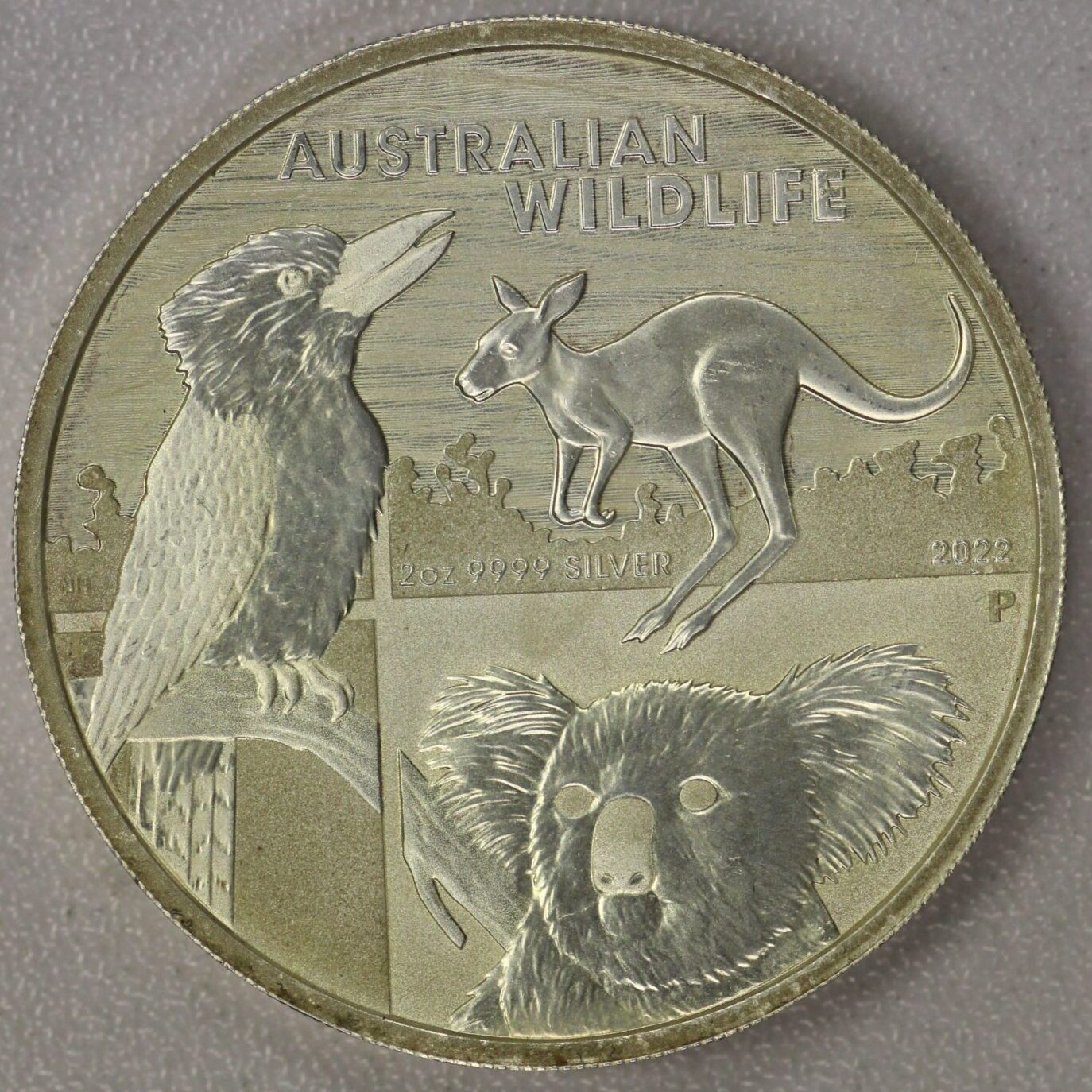 AUCTION- 2022 Australia Two Dollars Australian Wildlife 2 OZ .9999 Silver - Image 2
