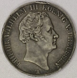 1840 German State Prussia 2 Thaler Has Rim Dings