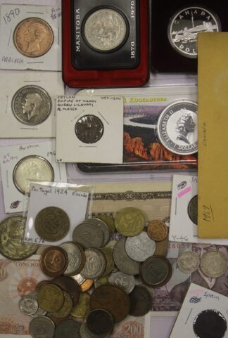 Large World Coin and Currency Mystery Bag ($250)