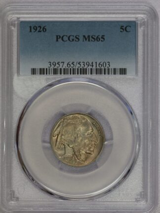 1926 Buffalo Nickel MS65 PCGS