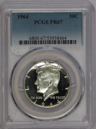 1964 Kennedy Half Dollar PR67 PCGS