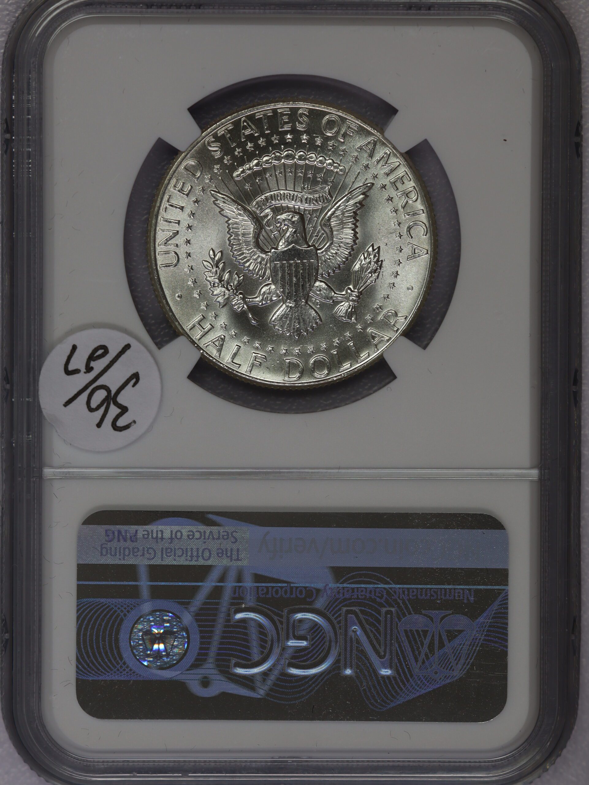 1964 Kennedy Half Dollar MS65 NGC - Image 2