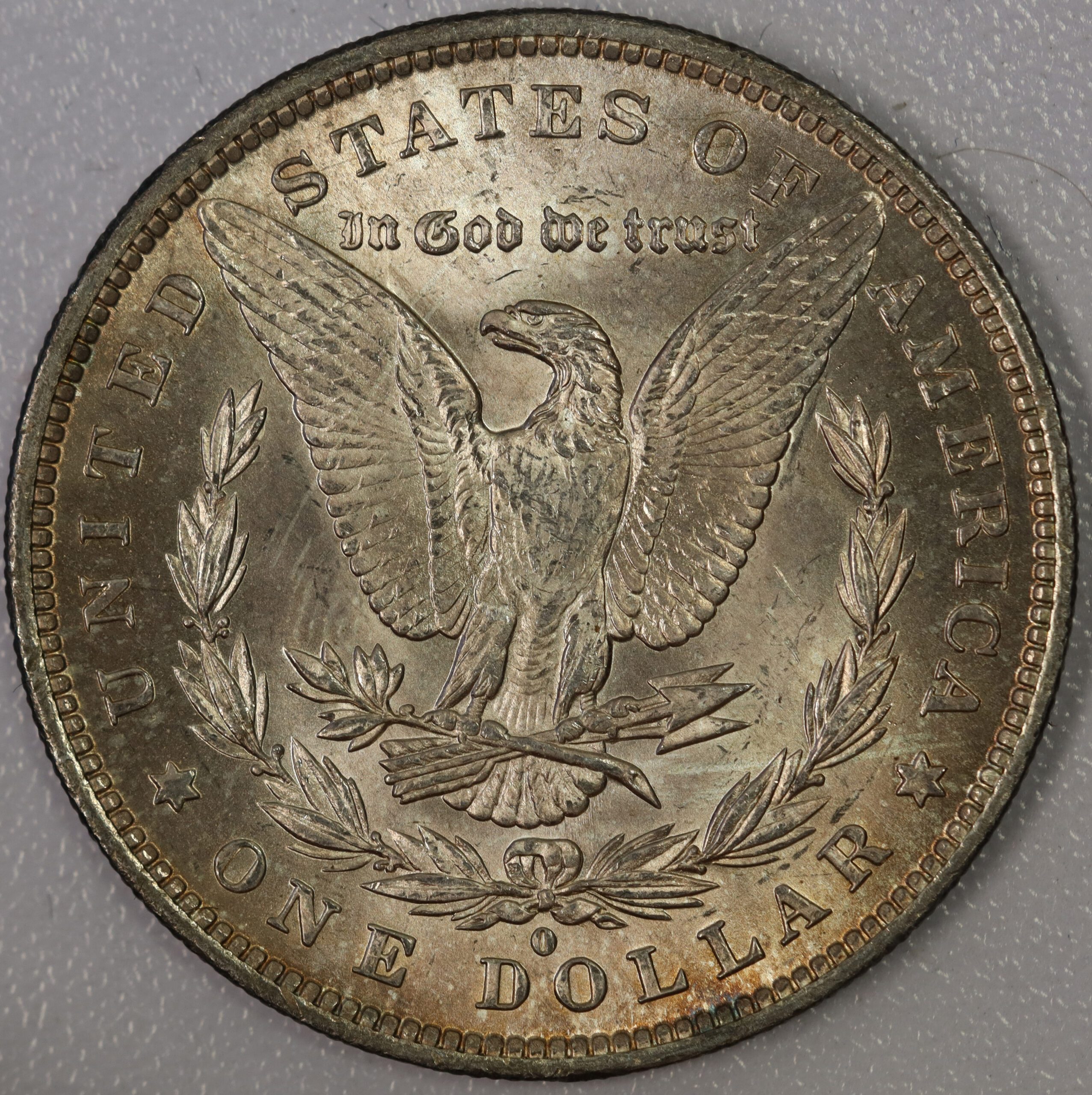 Auction - 1883 O Morgan Dollar UNC Toned - Image 2