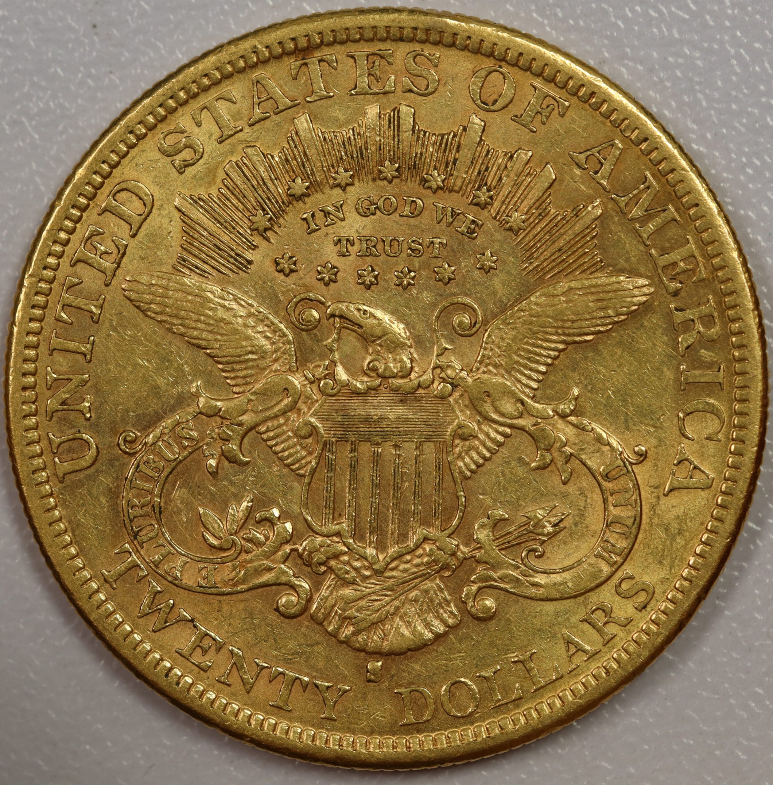 1877 S Liberty Head $20 Gold AU - Image 2