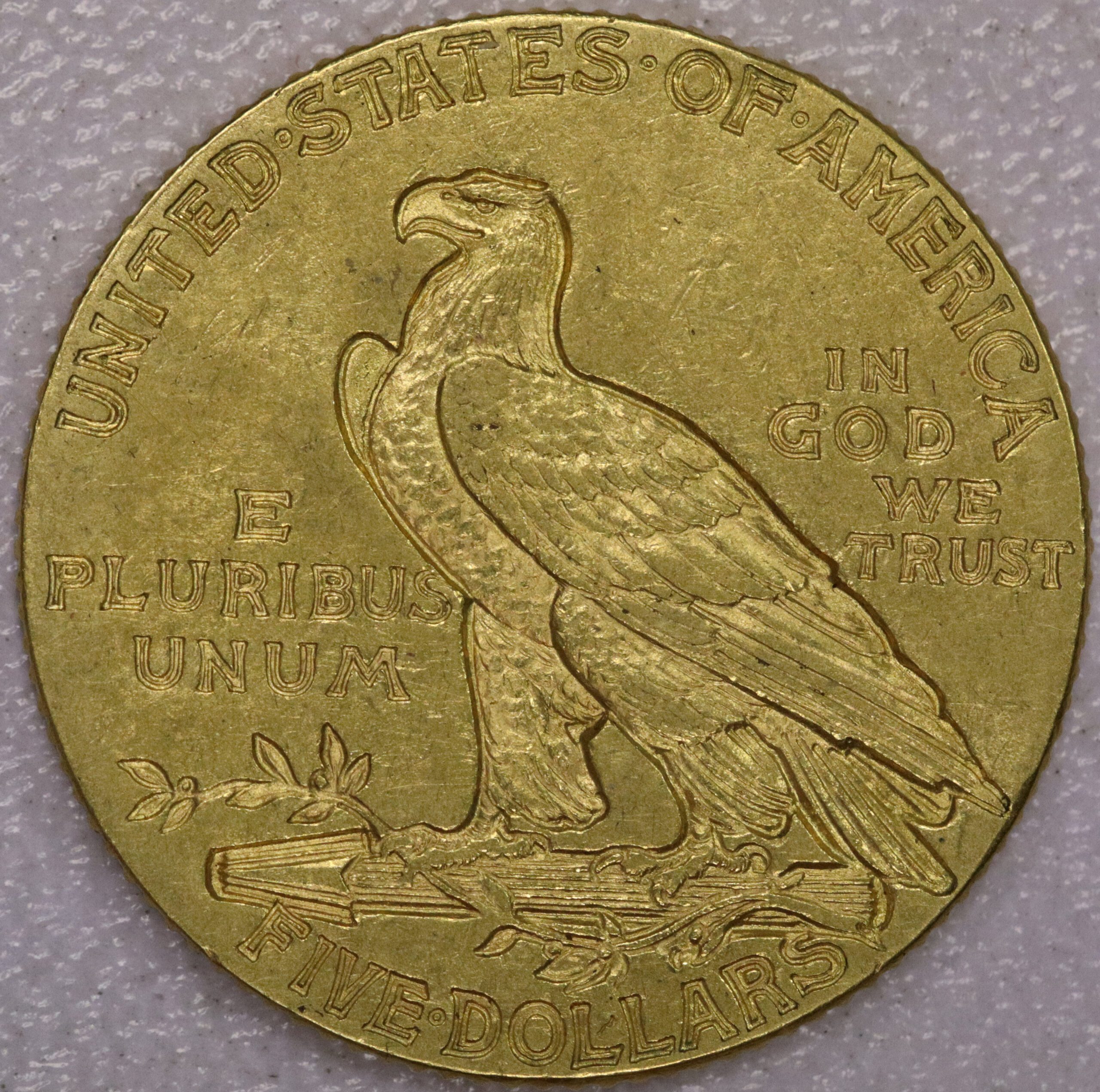 1915 Liberty Head $5 Gold AU - Image 2