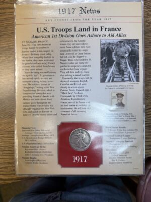 1917 to 1947 Walking Liberty Half Dollar Includes Stamps With History For The Year - 22 Coins *Video