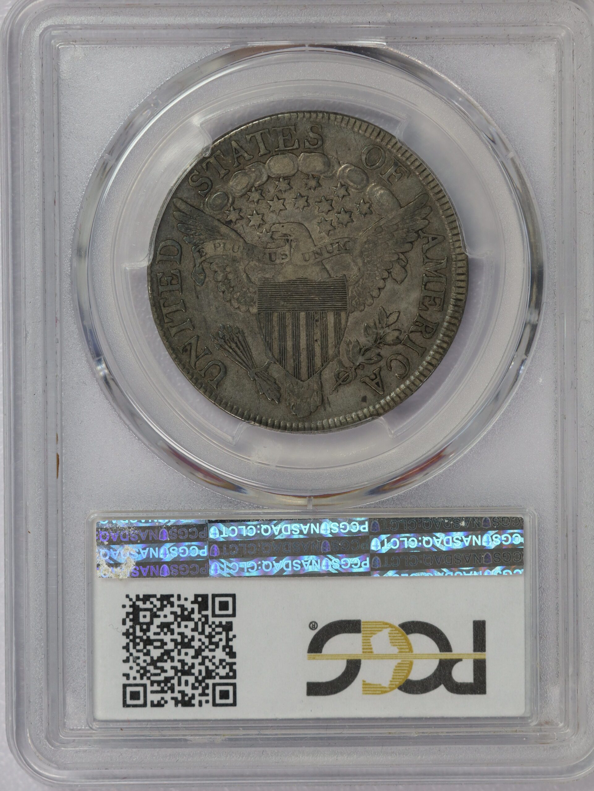 1807 Draped Bust Half Dollar F15 PCGS - Image 2