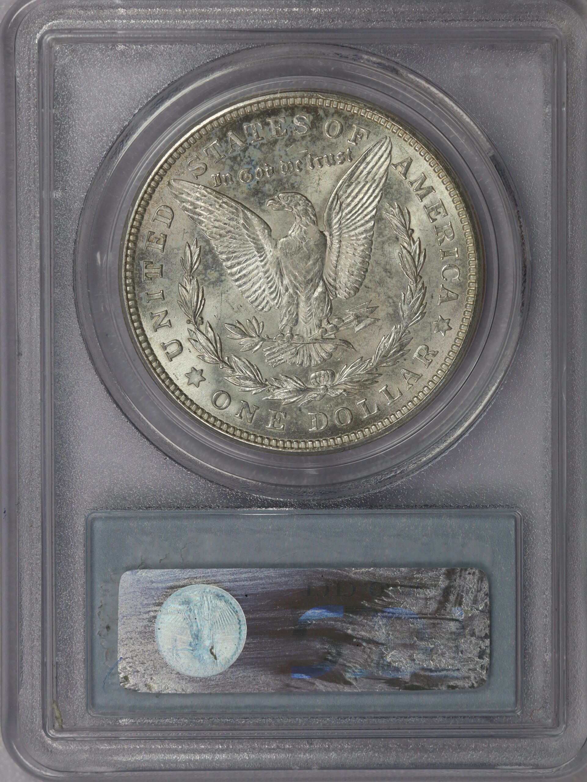 1921 D Morgan Dollar MS63 PCGS - Image 2