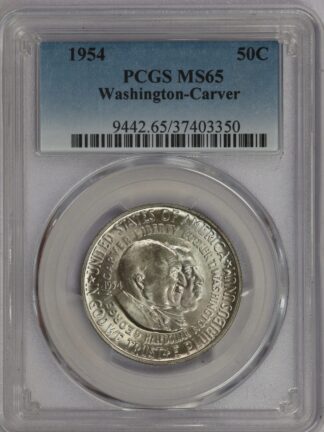 1954 Washington Quarter MS65 PCGS