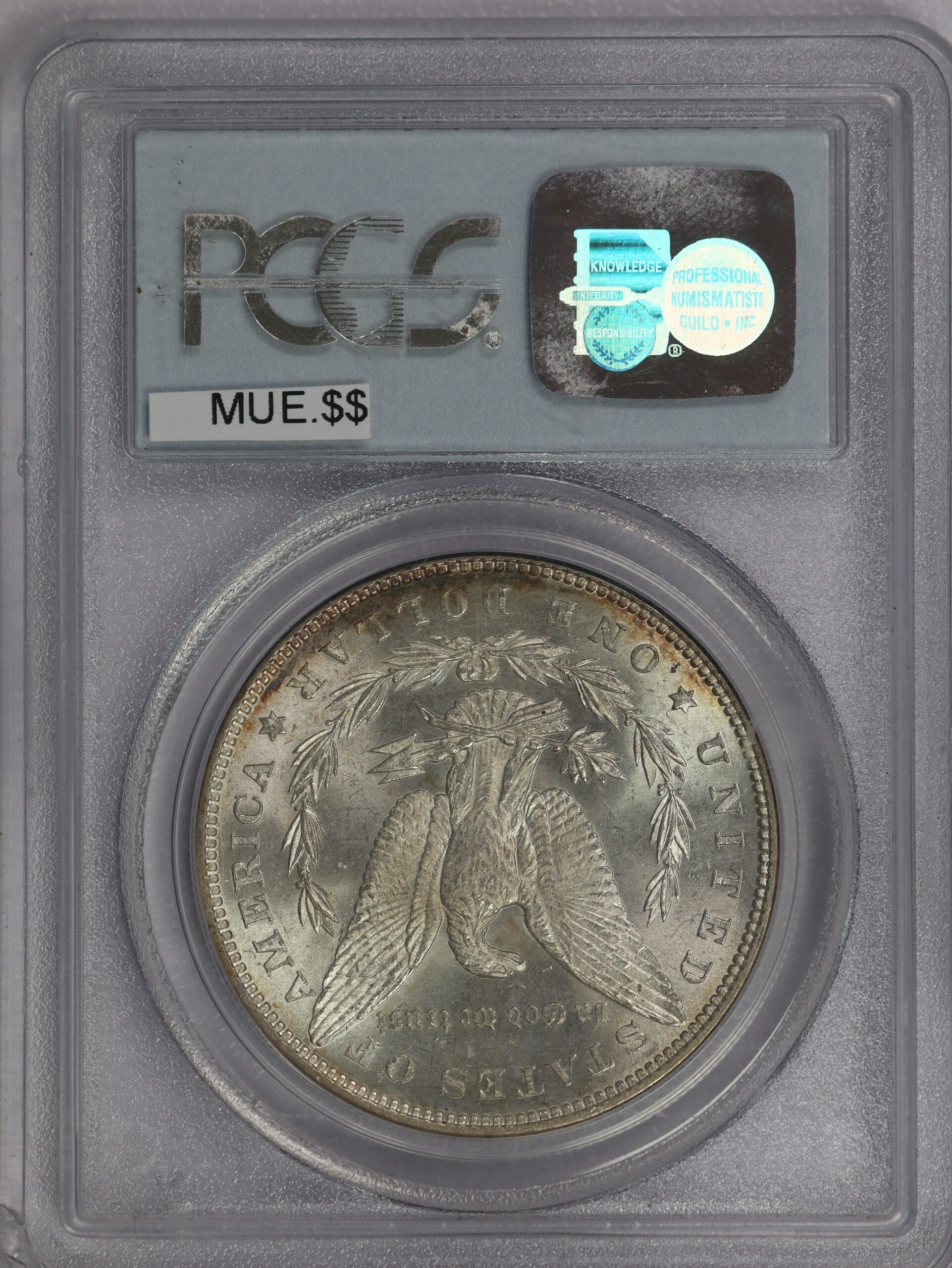 1883 Morgan Silver Dollar MS64 NGC - Image 2