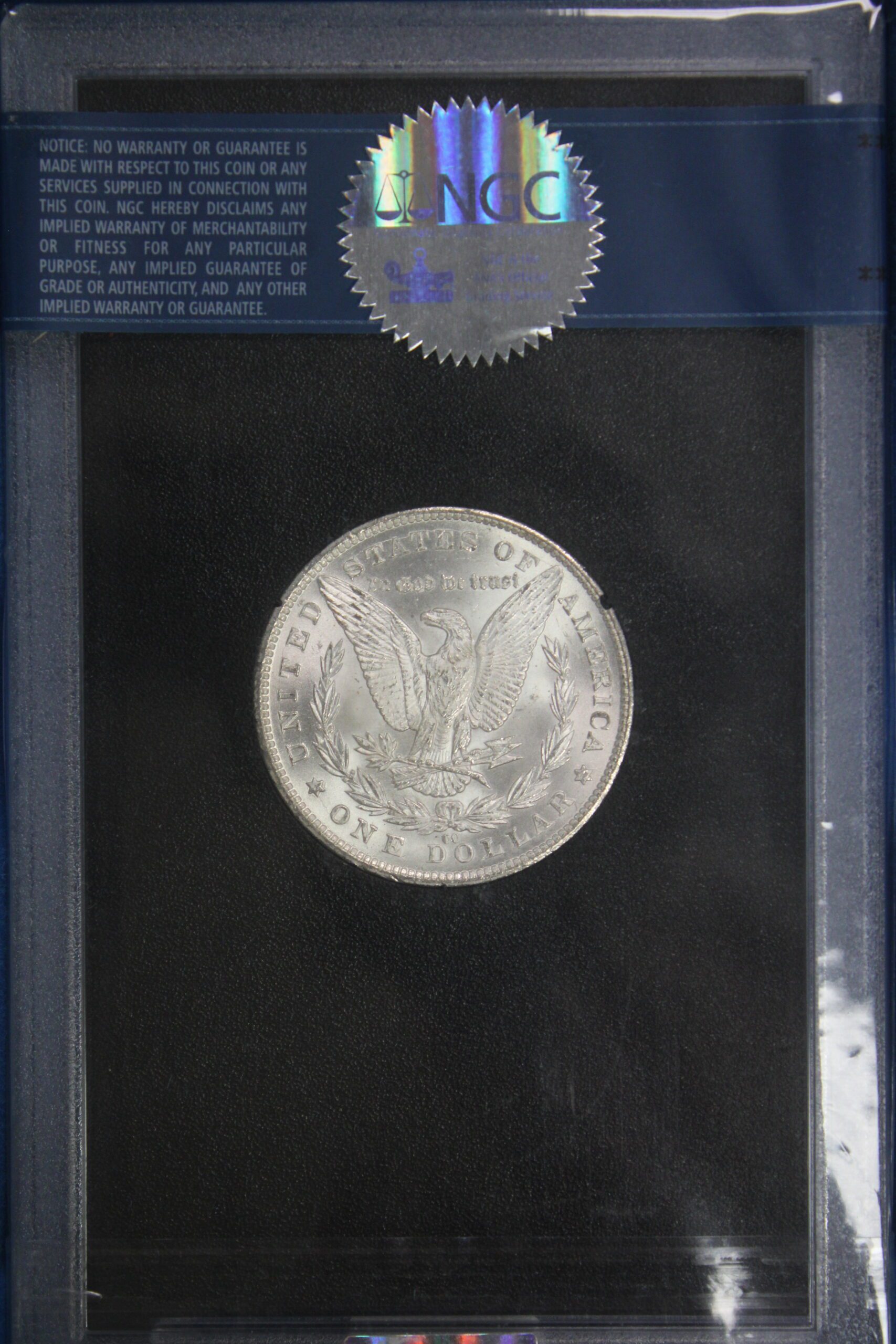 1881 CC Morgan Dollar GSA Hoard NGC MS64 NGC - Image 2