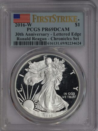 2016 W Silver Eagle PR69 PCGS