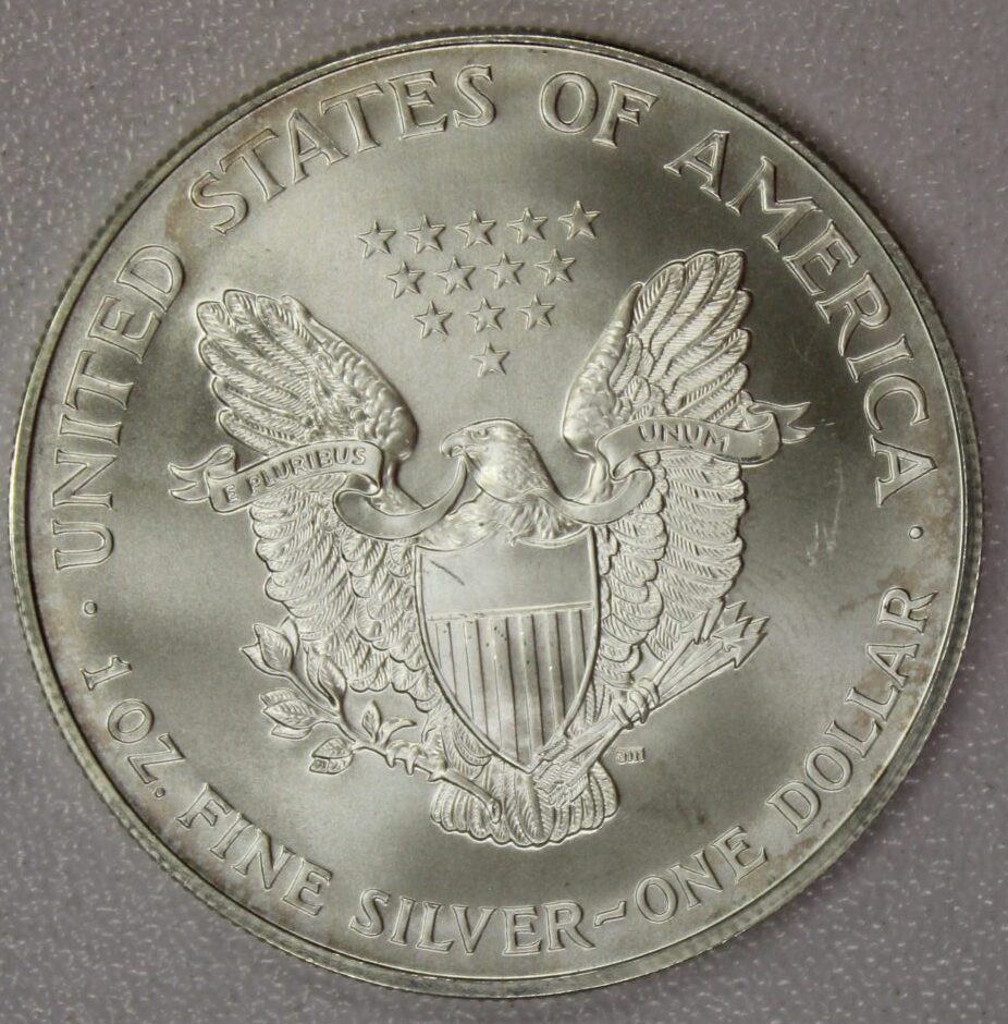 AUCTION- 1999 Colorized American Silver Eagle - Image 2