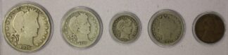 1910 Year Set Circulated