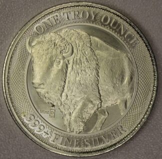 AUCTION-   2020 One Ounce Silver Round GovMint.com with RFD Chip