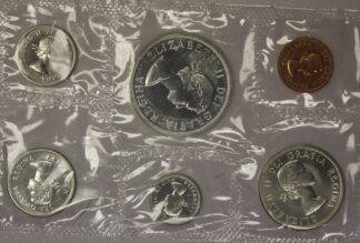 1963-1966 Canada Proof Like Sets Dollar thru Cent (No Envelope Date Our Choice)