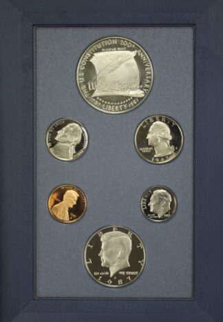 AUCTION-   1987 Prestige Proof Set No Box or Papers