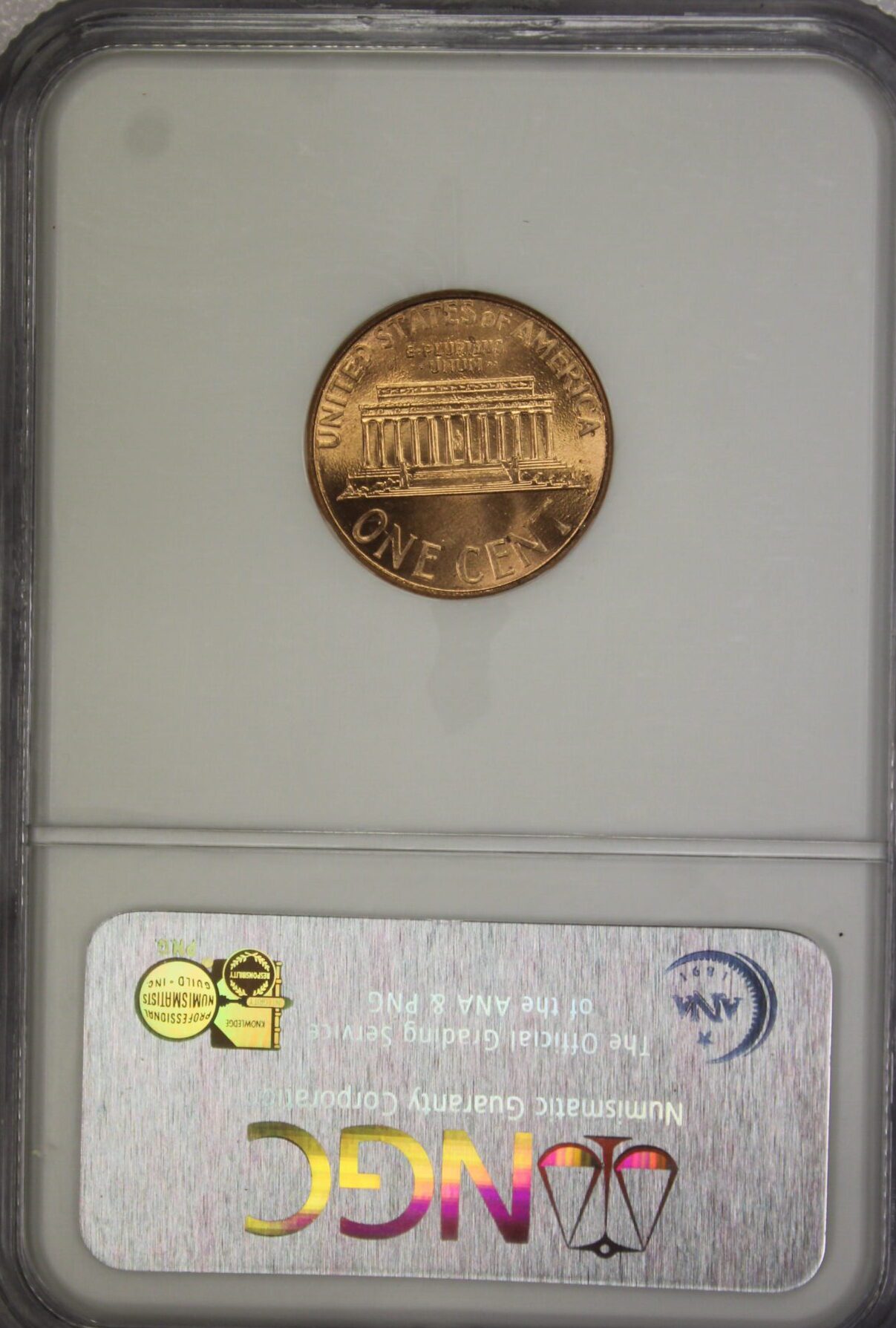 AUCTION- 2000 Close "AM" Lincoln Cent Cheerios Promotion NGC MS65 RD - Image 2