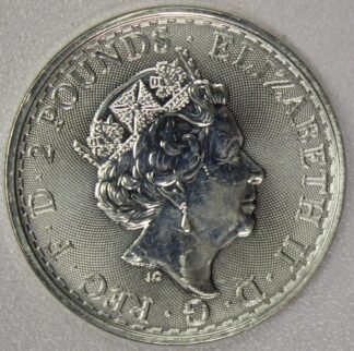 2023 Great Britain One Ounce Silver Britannia (Queen Elizabeth)