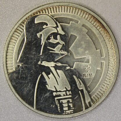 AUCTION- 2017 Niue Two Dollars One Troy Ounce .999 Silver Darth