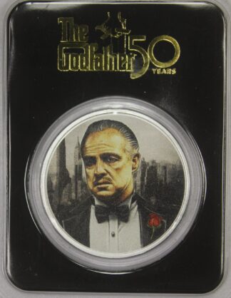 AUCTION-   2022 NIUE Two Dollars One Troy Ounce .999 Silver The Godfather 50 Years