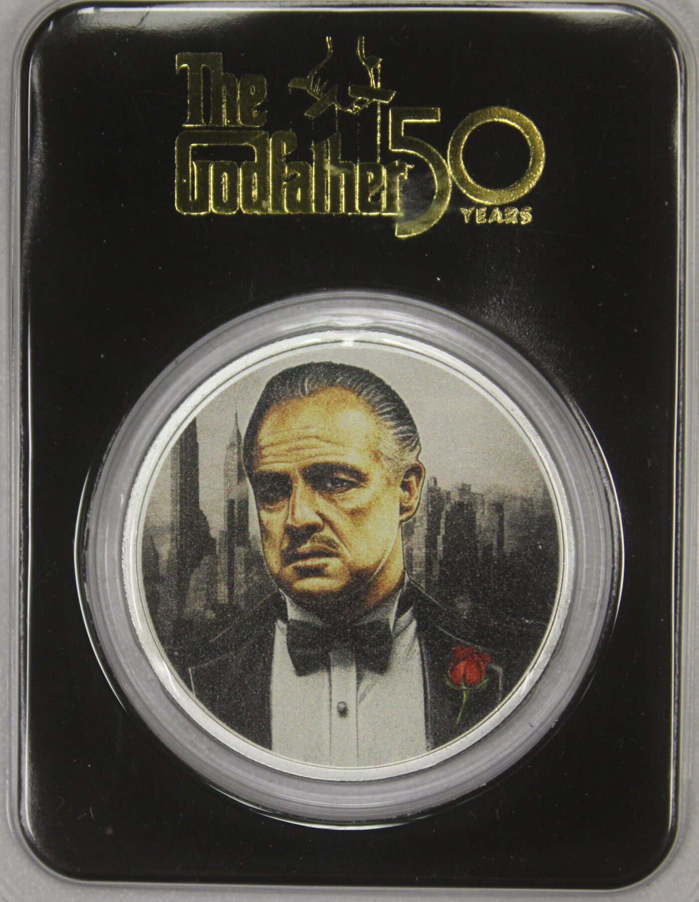 AUCTION- 2022 NIUE Two Dollars One Troy Ounce .999 Silver The Godfather 50 Years