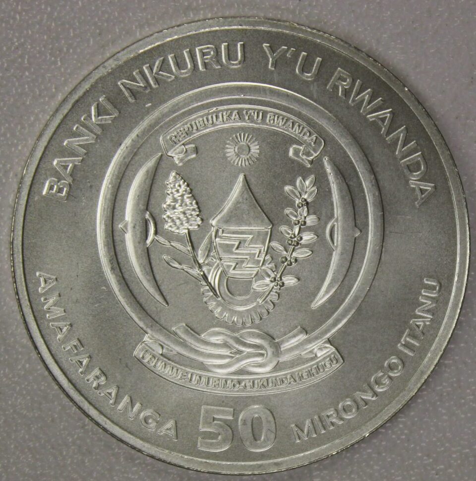 AUCTION- 2020 Rwanda One Troy Ounce .999 Silver African Ounce Bush Baby - Image 2