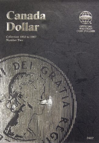 AUCTION-   1953-1967 Canada Dollar Album with Nine Silver Dollars