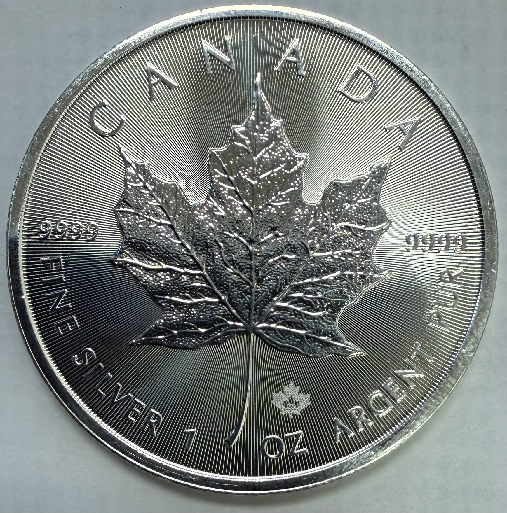 2023 Silver Maple Leaf Canada 1 oz .9999 Fine - Image 2
