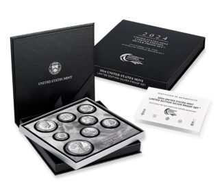 2024 Limited Edition Silver Proof Set OGP 2.5 Troy ounces 99.9% Silver