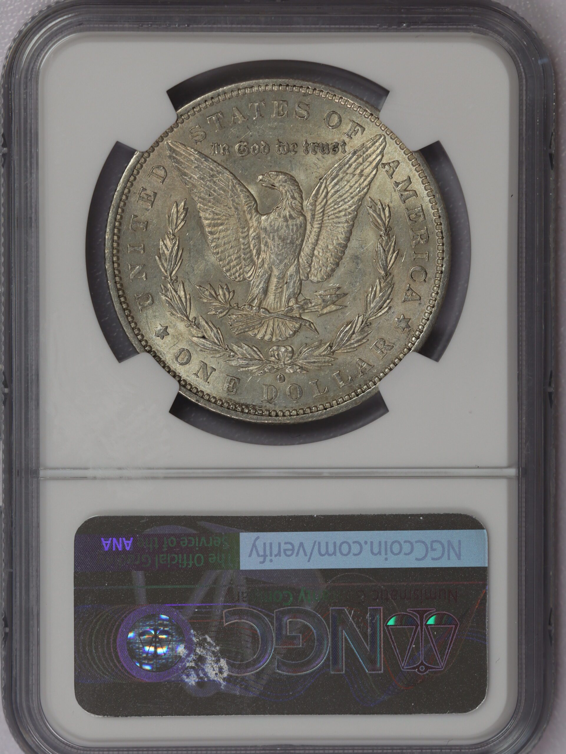 1879 O Morgan Dollar NGC AU58 - Image 2