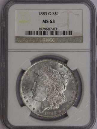 Auction - 1883 O Morgan Dollar MS63 NGC