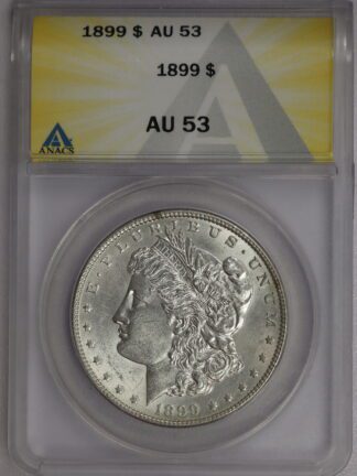 1899 Morgan Dollar AU53 ANACS