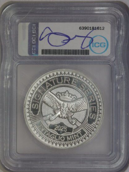 Auction – 2025 Jackalope Silver Round .999 Silver ICG BU