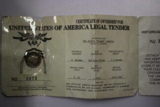 Auction - 1943 Mercury Dime Old Hype Ad & Packaging