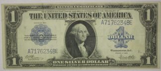 1923 One Dollar Silver Certificate Horse Blanket Note Fine-Very Fine