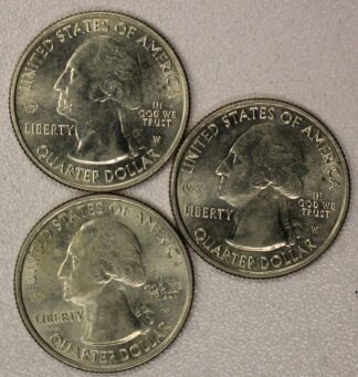 AUCTION-   2020-W Washington Quarters Salt River, American Samoa & Weir Farm