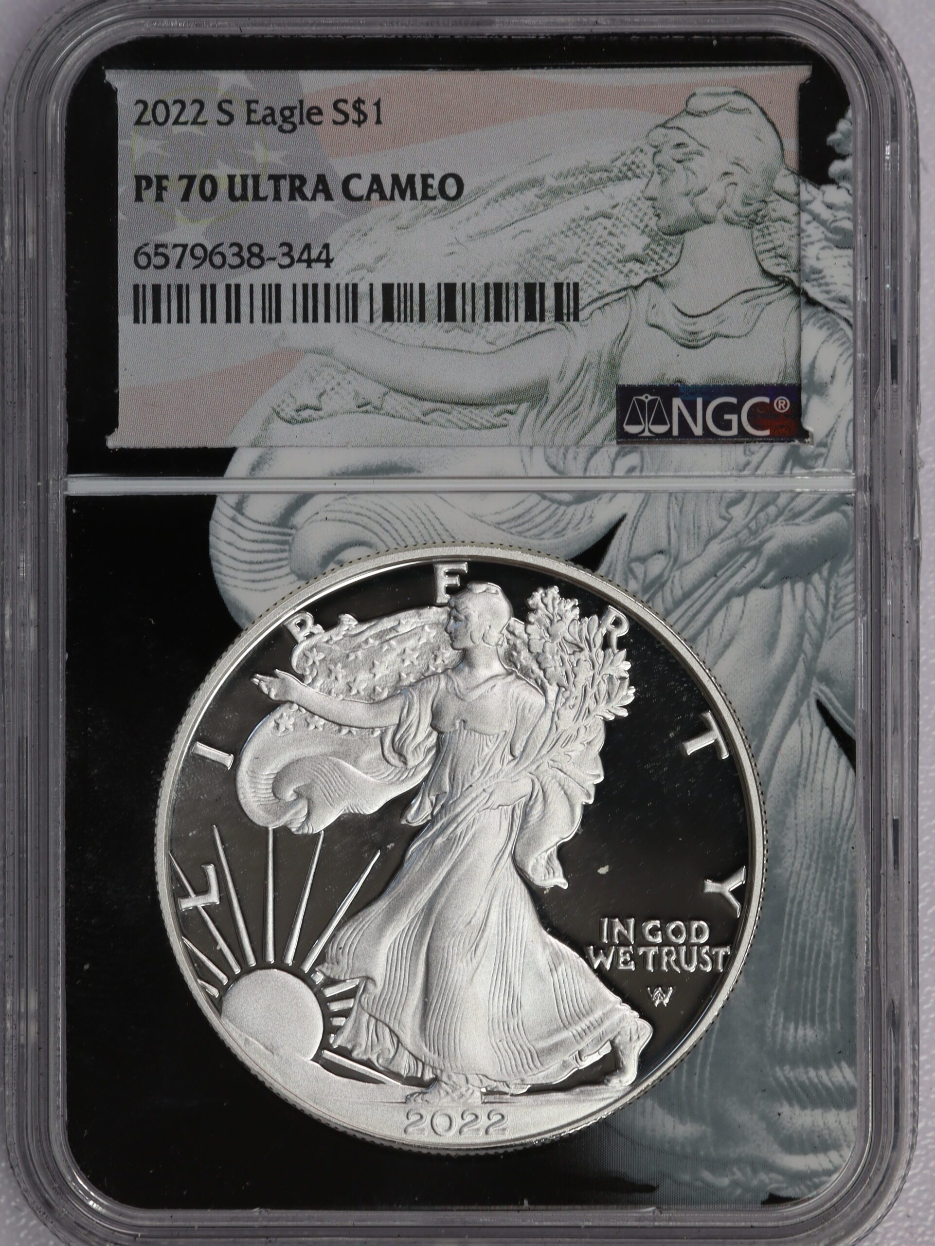 2022 S Silver Eagle PF70 Ultra Cameo NGC – Portsmouth Coin