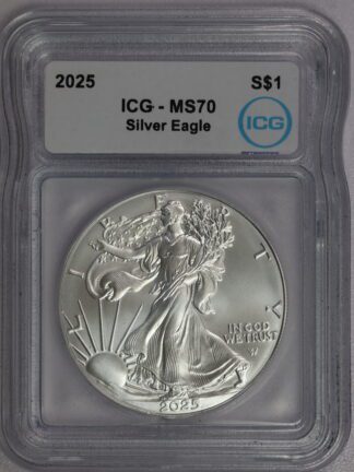 2025 Silver Eagle MS69 ICG