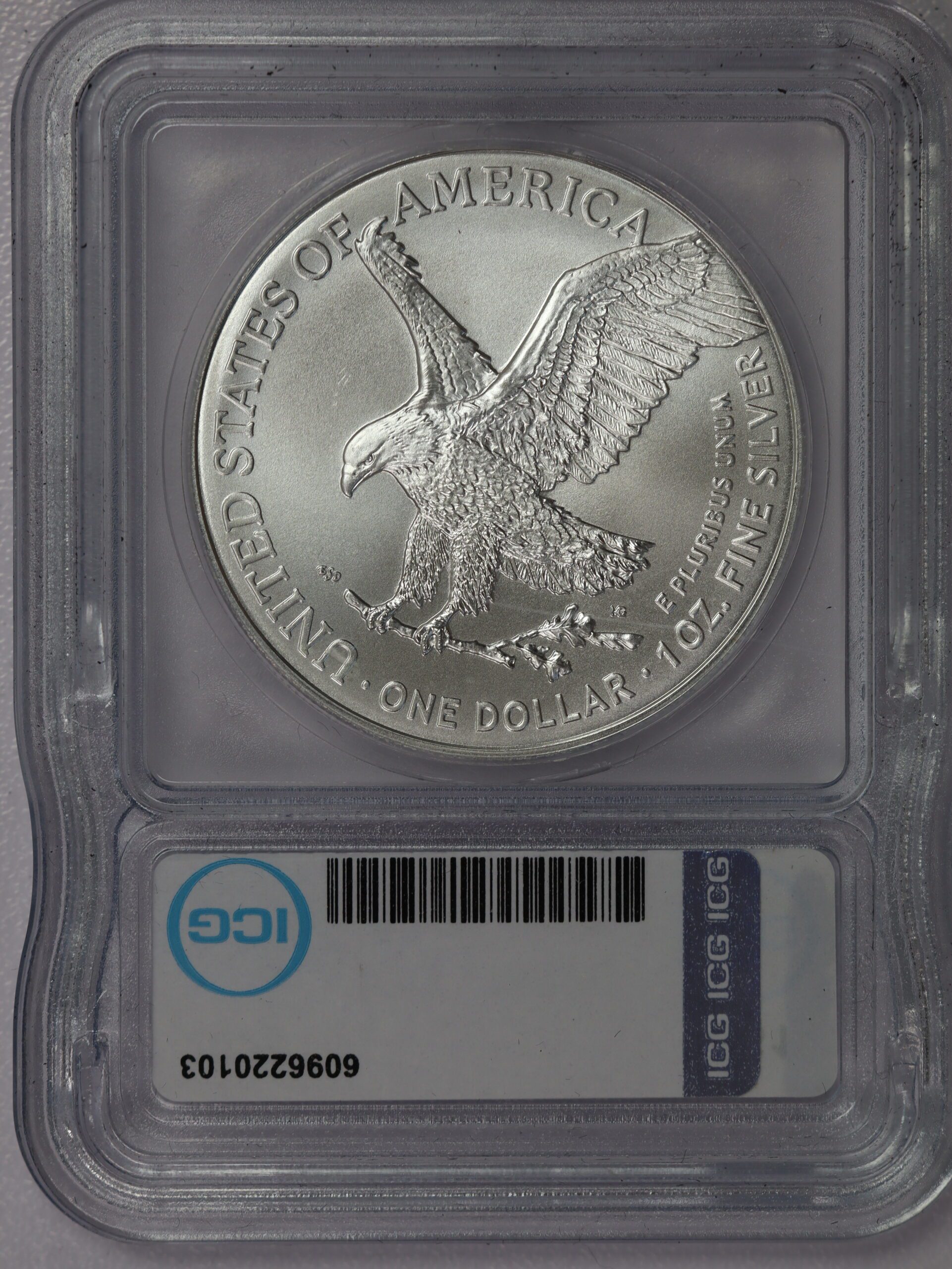 2025 Silver Eagle MS69 ICG - Image 2